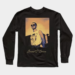 Sinead O Connor 90s Aesthetic Long Sleeve T-Shirt